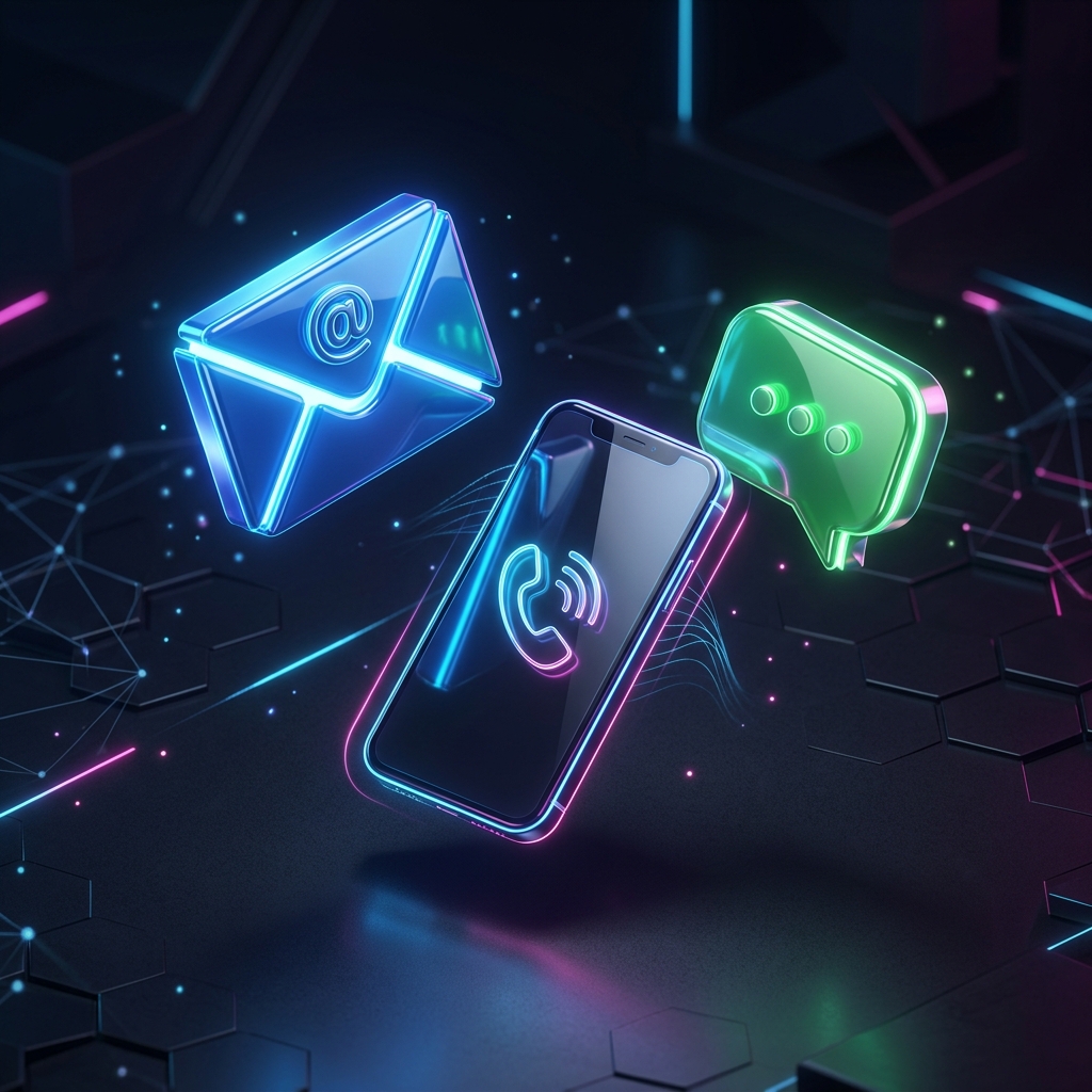 3D Contact Icons