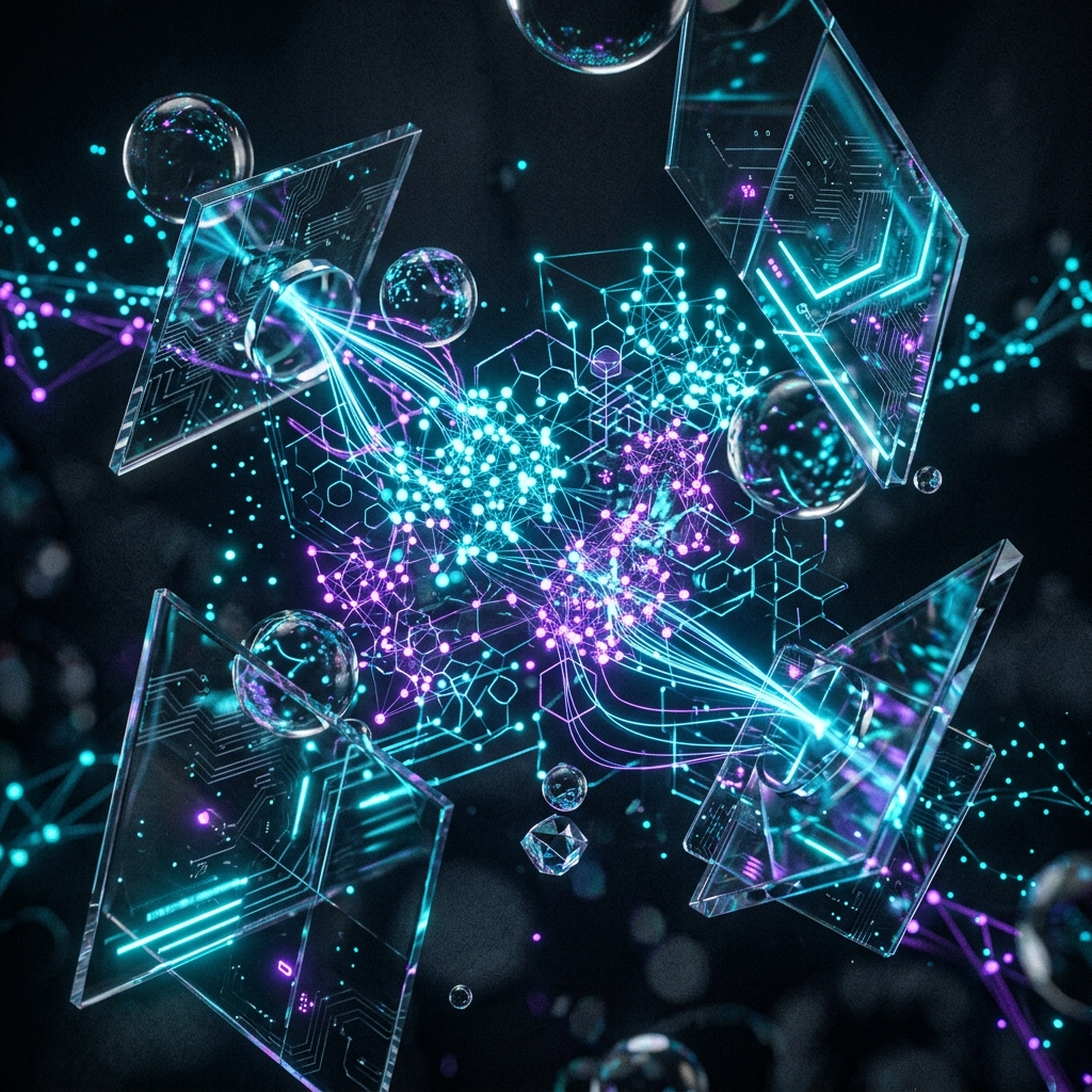 3D Abstract Technology Node