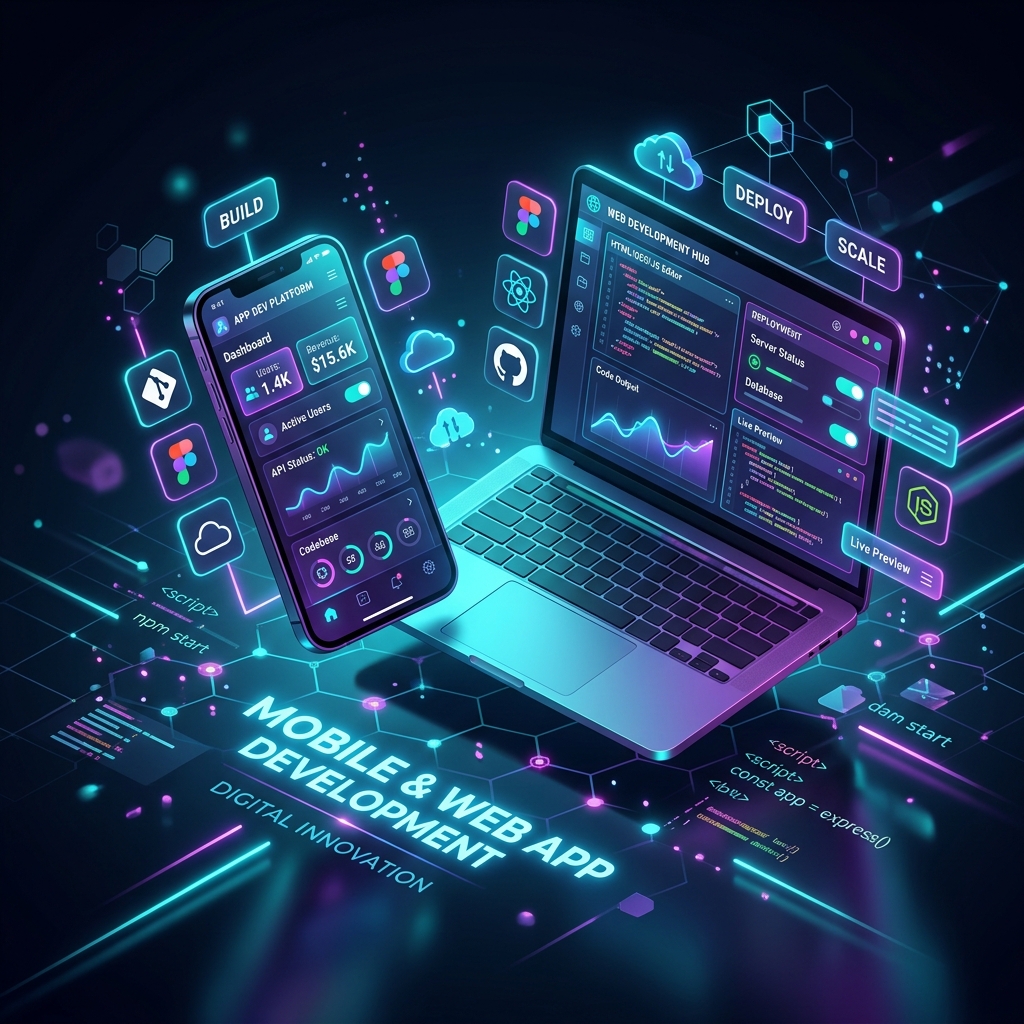 Web and App 3D Design